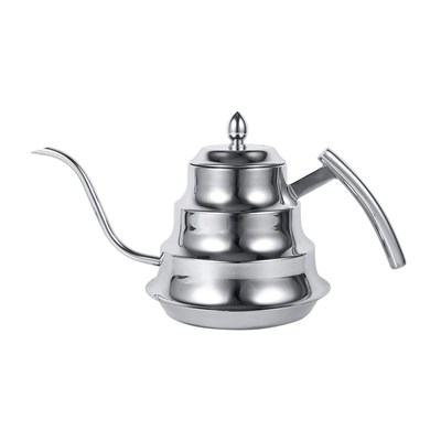 Чайник,кофейник с ситом 1100 мл,металлический, P.L. Proff Coffee 81259281