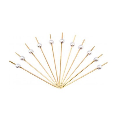 Шпажки Пика "Жемчужина ", 7 см, бамбук, 100 шт 81212534