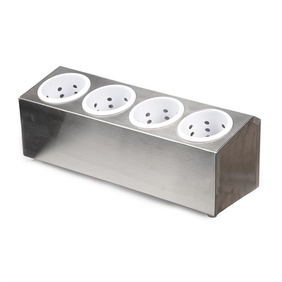 Подставка под столовые приборы металлическая, 4 отделения, P.L. Proff Cuisine 81211637