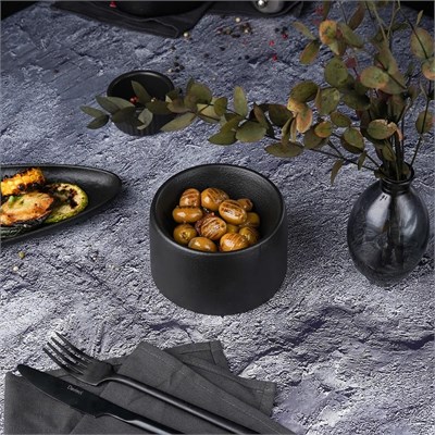 Блюдо  Black Raw Stellar для подачи 11*7 см, P.L. Proff Cuisine 81223488