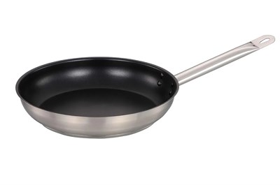 СКОВОРОДА d=20 см. h=5 см. 1,2 л. нерж. с антиприг. покрыт.[46638] 1144/1