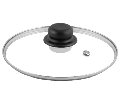 Крышка с пароотводом d=20см стекло [GF20P] 4498/3