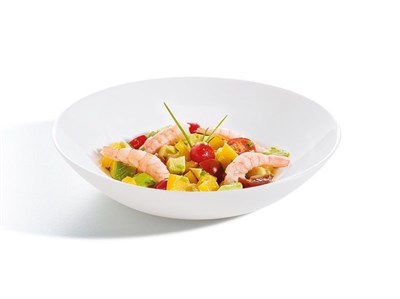 Тарелка глубокая Luminarc 20 см, 600/200 мл, стеклокерамика, белый цвет, ARC, (/6/) 70001376