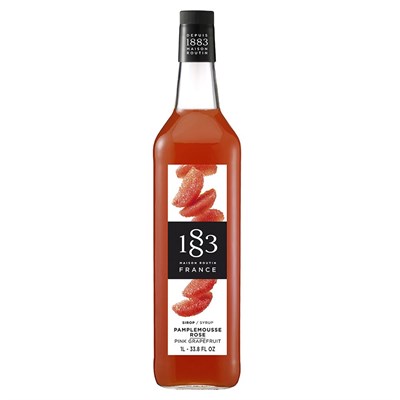 Сироп 1883 Maison Routin Розовый грейпфрут (Pink Grapefruit), 1 л, стекло 81230066