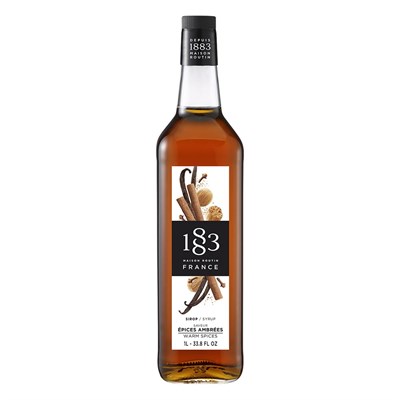 Сироп 1883 Maison Routin Согревающая пряность (Warm Spices), 1 л, стекло 81230283