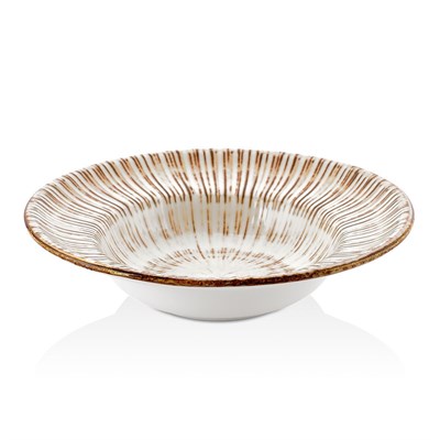 Тарелка для пасты,супа 25 cм,400 мл, фарфор,серия "Legna", By Bone 81229325