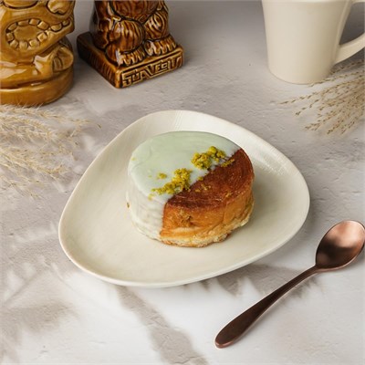 Тарелка мелкая 19*16,5 см,фарфор,серия "Island Velho", By Bone 81221586