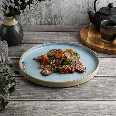 Тарелка с бортом d=26 см, 600 мл,"Blue Panasia" P.L. Proff Cuisine 81221956