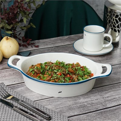 Блюдо с ручками "Bakery- Fusion" 33,2*20,8*6 см, 1,6 л,  P.L. Proff Cuisine 81241328