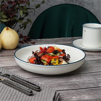 Тарелка глубокая "Bakery- Fusion" d=23 см, h=4,6 см, 1,19 л, P.L. Proff Cuisine 81241343