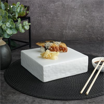 Блюдо для подачи 16*16*5,4 см,фарфор,белый цвет, матовая поверхность, "Паназия" P.L.-ProffCuisine 81221826