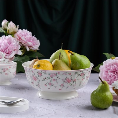 Салатник d=21 cм, 1,6 л, фарфор "NOBLE" серия "Retro Ritz-La Vie En Rose" 81229639