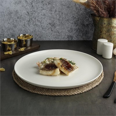 Тарелка 30см, фарфор "NOBLE" серия "Fine Plus" 81229896