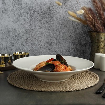 Тарелка для пасты 27см, 330мл фарфор "NOBLE" серия "Fine Plus" 81229930