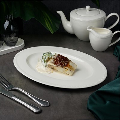 Блюдо овальное 34*25 см,фарфор "NOBLE" серия "APPEAL" 81220370