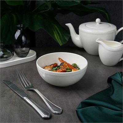 Салатник 15 см, 600 мл, фарфор "NOBLE" серия "APPEAL" 81221481