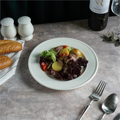 Тарелка d=23 cм,фарфор "NOBLE" серия "LUXE" 81222226