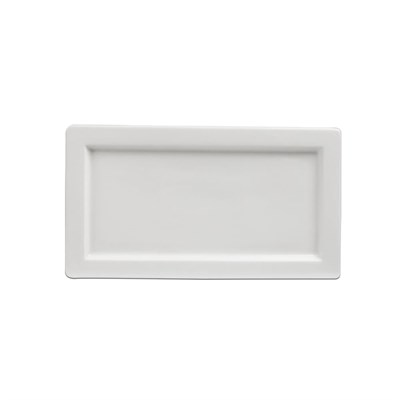 Блюдо прямоугольное 15*27 см, h=2 см, фарфор "NOBLE" серия "Fine Plus" 81222602