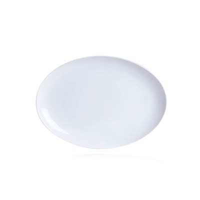 Блюдо овальное 31*22,2 см, h=2.8 см, фарфор "NOBLE" серия "Fine Plus" 81222606
