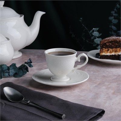 Кофейная пара 100 мл, фарфор, Aristocrat, Noble 81224320