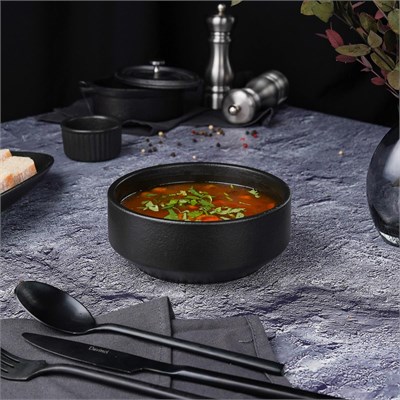 Салатник  Black Raw Stellar 600 мл, d=15 см, P.L. Proff Cuisine 81223137
