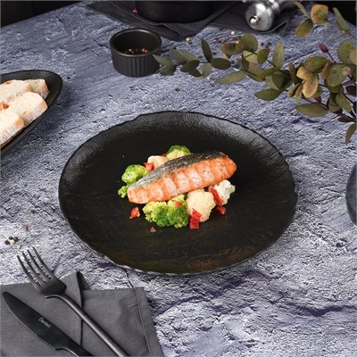 Тарелка  Black Raw Steller 26 см, P.L. Proff Cuisine 81223145