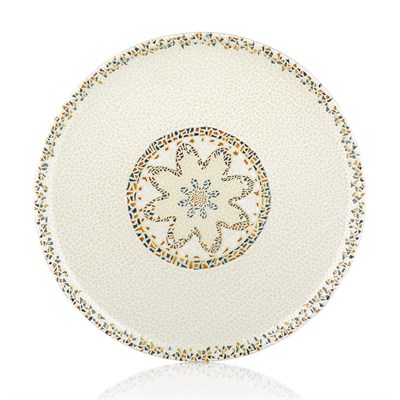 Тарелка круглая d=23 cм,фарфор,серия "TESSERA",By Bone 81221576