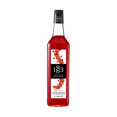 Сироп 1883 Maison Routin Дикая клубника (Wild strawberry), 1 л, стекло 81233064