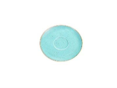 Блюдце для чайной чашки 17 см (к чашке 328334) цвет бирюзовый Seasons 138117 бирюзовый