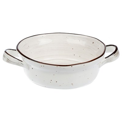 Бульонная чашка с ручками White Fusion 600 мл, d=15 см h 5,5 см, P.L. Proff Cuisine 73024319