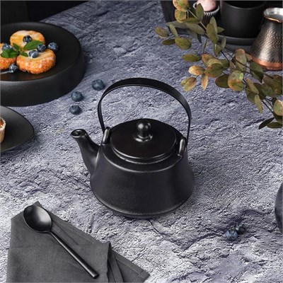 Чайник с металлическим ситом  Black Raw Stellar  600 мл, P.L. Proff Cuisine 81223149
