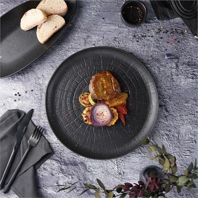 Тарелка  Black Raw Stellar 29,5 см, P.L. Proff Cuisine 81223476