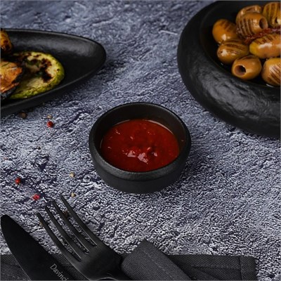 Соусник  Black Raw Steller 6,7*3,4 см, P.L. Proff Cuisine 81223477