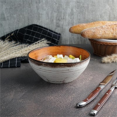 Салатник d=16 см, 700 мл, фарфор P.L. cерия  WOOD-FUSION 81269864