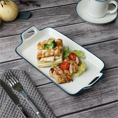 Блюдо с ручками "Bakery- Fusion" 29*16*3 см, 500 мл,   P.L. Proff Cuisine 81241331