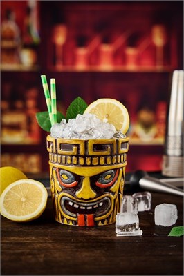 Коктейльный бокал "Тики", керамика, 430 мл, P.L.- Barbossa 81222473