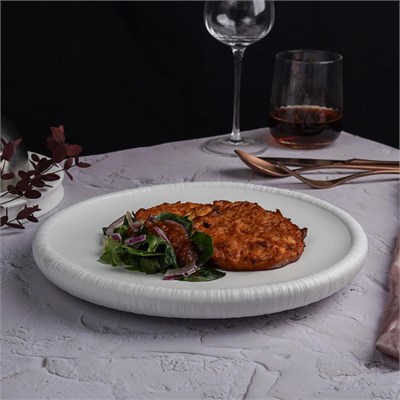 Тарелка мелкая d=27,5см, h=3 см,фарфор,серия "White Moon",  P.L. - Proff Cuisine 81222574