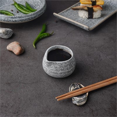 Соусник, молочник  50мл, Stone Untouched Taiga, P.L. Proff Cuisine 81221878