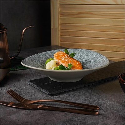 Салатник с покрытием 600 мл, 26*24*5,8 см, Glossy Stone Untouched Taiga, P.L. Proff Cuisine 81221907