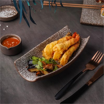 Блюдо для подачи 25*12*6 см, Brown Taiga Untouched, 200 мл, P.L. Proff Cuisine 81221931