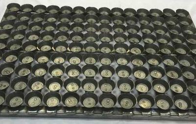 Сборка форм для выпечки на решетке "Маффин", 3*4/1,3 см, 104 шт, решетка 60*40 см, черный металл, P. 71002962