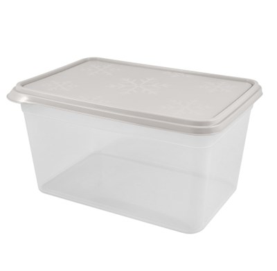 Контейнер 4,5 л 262х177х130 мм с крышкой ПП [РТ1142 11 024] 7299