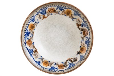 Тарелка d=270 мм. глубокая 450 мл. Ретро Флорал, форма Гурмэ Bonna /1/6/408/ 79733