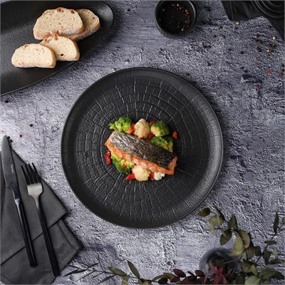 Тарелка  Black Raw Stellar d=26,5 см, P.L. Proff Cuisine 81223475