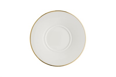 Блюдце d=160 мм. Золотая линия, форма Нит Bonna /1/6/1848/ 75508