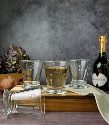 Набор из 4 стаканов  260 мл, h 10,3 см, d 8,4 см , ABEILLE 612101S4