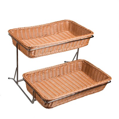 Стойка для выкладки металлическая + 2 корзины (53*31*10см), P.L. Proff Cuisine 81243076