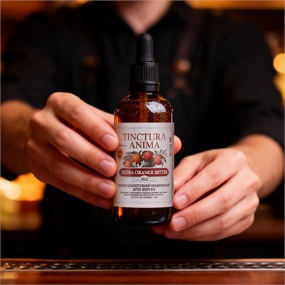Напиток безалкогольный - ORANGE BITTER DROPS, бренд "Tinctura Anima", 100 мл. 81222661