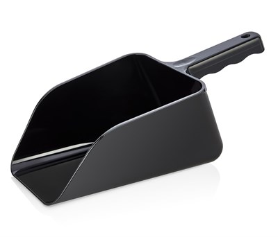 Совок для льда/сыпучих продуктов 1900 мл. 320 мм. поликарбонат черный GP /1/24/ 80020