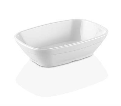 Салатник 140*110 мм. 270/250 мл. h=34 мм., касалетка поликарбонат, штабелир. GP /1/100/ 79999